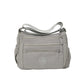 Bolso bandolera ligero de nailon con múltiples bolsillos