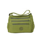 Bolso bandolera ligero de nailon con múltiples bolsillos