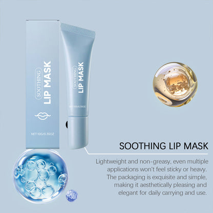 Mascarilla labial calmante e hidratante para labios secos y agrietado