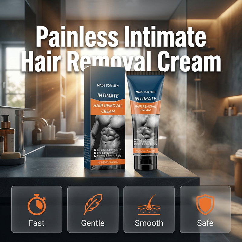 Crema Depilatoria Íntima para Hombre