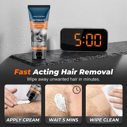 Crema Depilatoria Íntima para Hombre