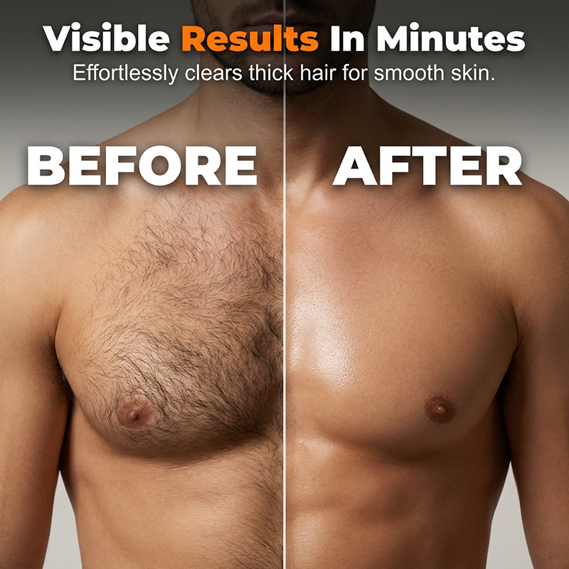 Crema Depilatoria Íntima para Hombre