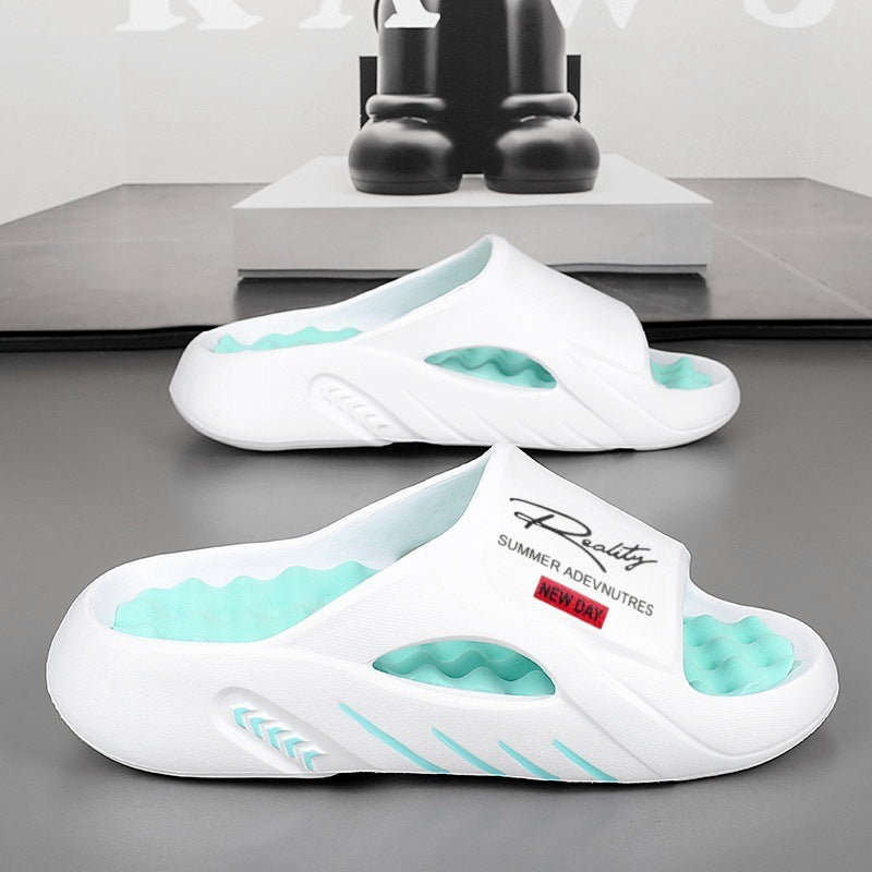 ☁️ ¡OFERTA POR TIEMPO LIMITADO 50% DE DESCUENTO! 👣 Chanclas de Nube para Hombre con Suela Gruesa Antideslizante – Comodidad Máxima y Soporte de Arco 🏃‍♂️