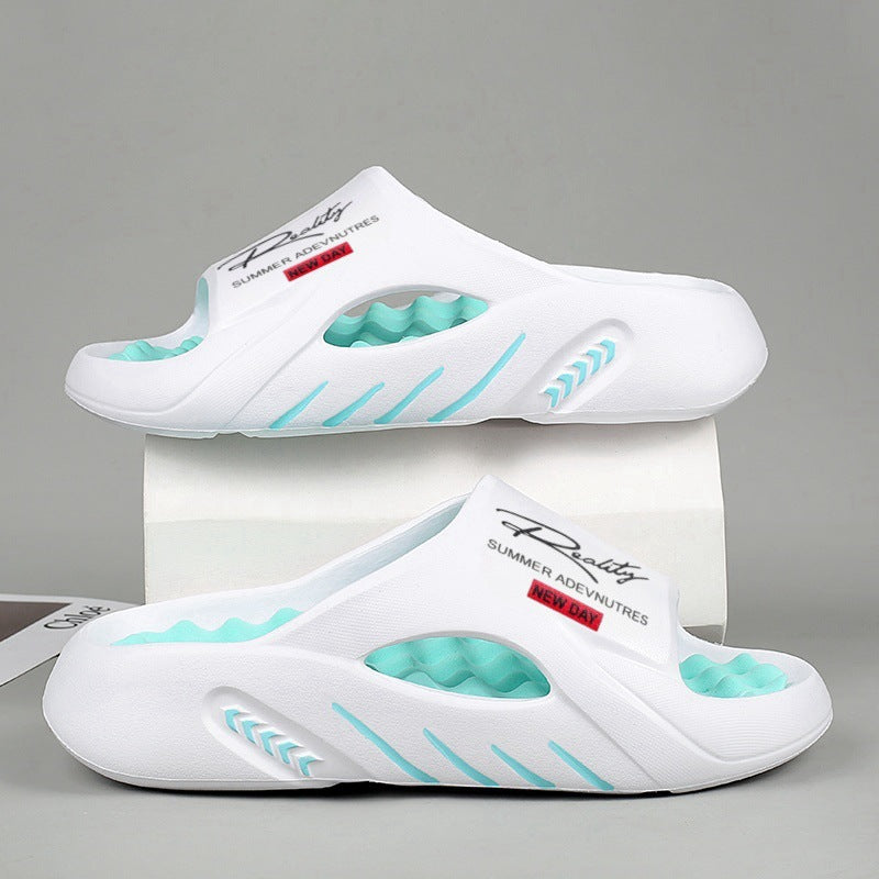☁️ ¡OFERTA POR TIEMPO LIMITADO 50% DE DESCUENTO! 👣 Chanclas de Nube para Hombre con Suela Gruesa Antideslizante – Comodidad Máxima y Soporte de Arco 🏃‍♂️