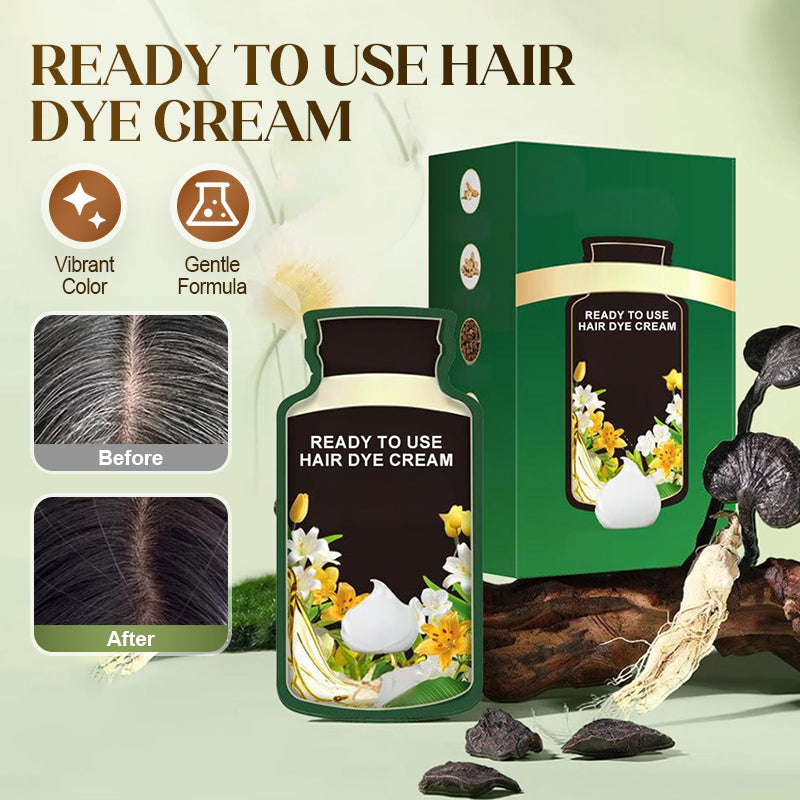 Tinte para el cabello en crema listo para usar