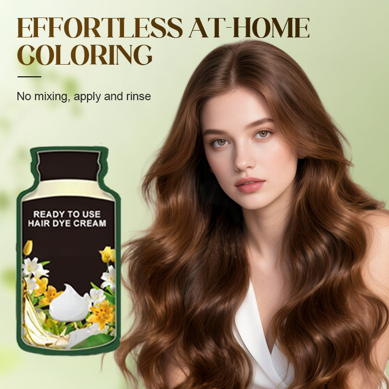 Tinte para el cabello en crema listo para usar