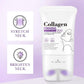 Crema reafirmante de colágeno para el cuello con rodillo de masaje