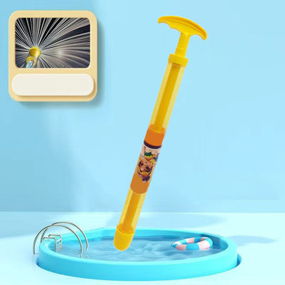 Divertida Pistola de Agua de Juguete de Fuego Artificial de Jalar