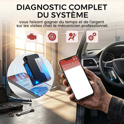Escáner de diagnóstico Bluetooth para carro