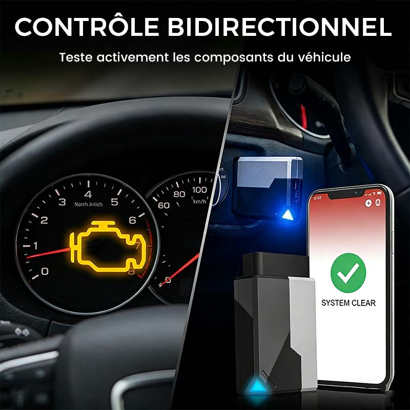 Escáner de diagnóstico Bluetooth para carro