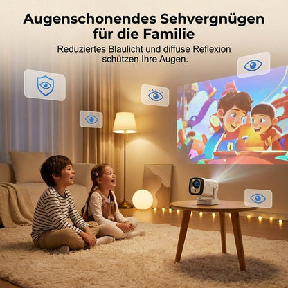 Proyector de tiro ultracorto con soporte 4K