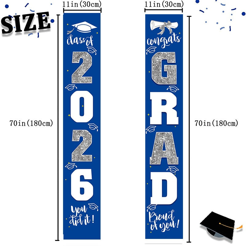 Pancartas de Porche de Graduación Clase de 2026