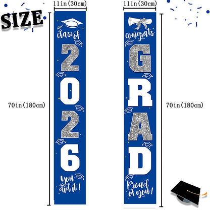 Pancartas de Porche de Graduación Clase de 2026