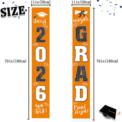 Pancartas de Porche de Graduación Clase de 2026