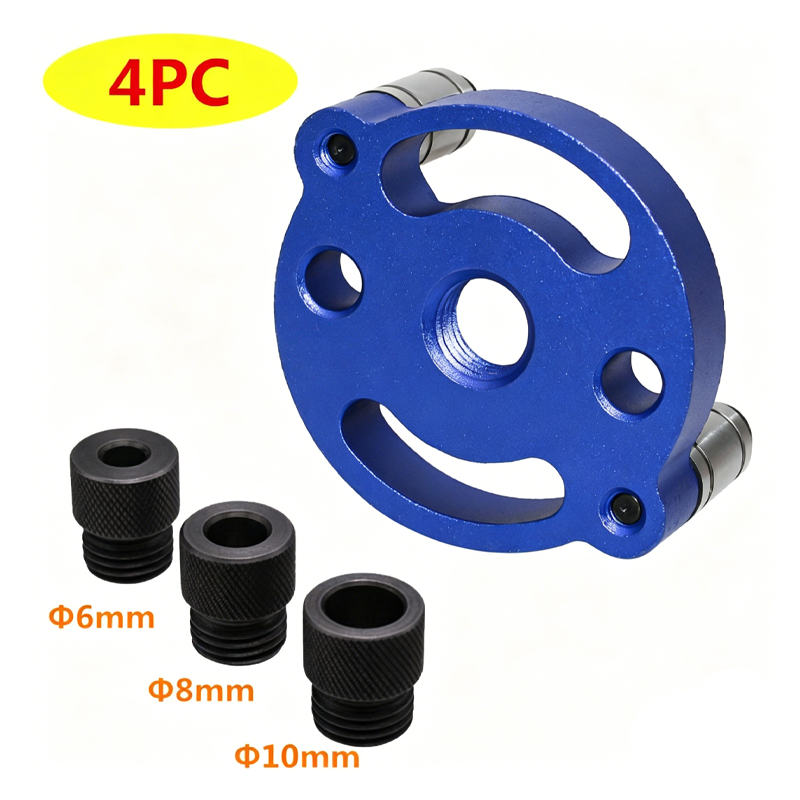 🔨 Kit de plantilla para espigas autocentrantes: ¡uniones perfectas, sin conjeturas! 🪚✨ Taladra agujeros perfectamente centrados en todo momento: el secreto de la carpintería de nivel profesional. 🛠️💥