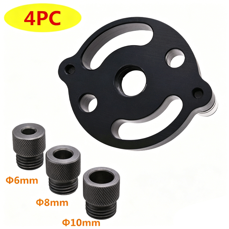 🔨 Kit de plantilla para espigas autocentrantes: ¡uniones perfectas, sin conjeturas! 🪚✨ Taladra agujeros perfectamente centrados en todo momento: el secreto de la carpintería de nivel profesional. 🛠️💥