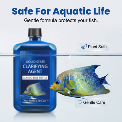 Clarificador de Agua para Acuario de Acción Rápida