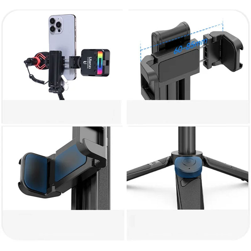 ✅Oferta por tiempo limitado a mitad de precio: trípode y palo selfie 3 en 1 con luz de apoyo LED y mando a distancia