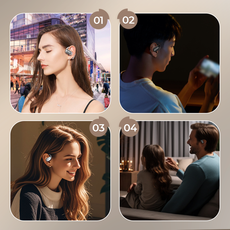 Audífonos Traductores con IA Inalámbricos Bluetooth