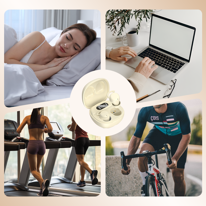 Auriculares Bluetooth Inalámbricos Invisibles Intrauriculares para Dormir