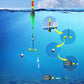 Juego de hilo de pesca con búsqueda automática del fondo