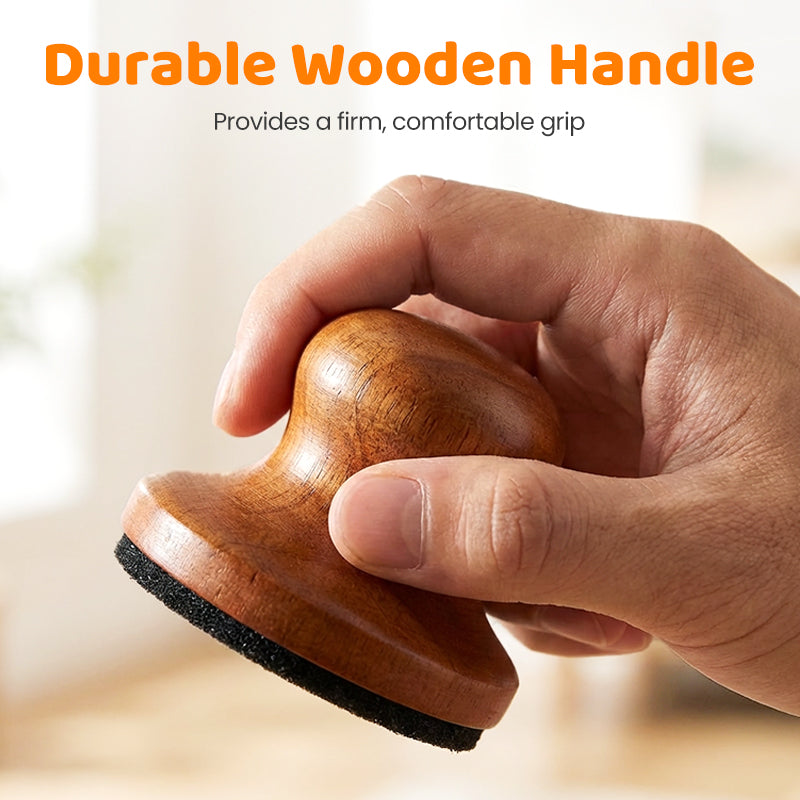 Lima de uñas de madera para mascotas con almohadillas reemplazables