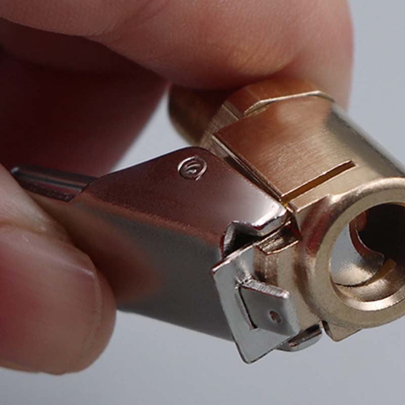 Adaptador de mandril para inflador de neumáticos con conexión rápida