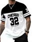 Camiseta informal con estampado gráfico para hombre