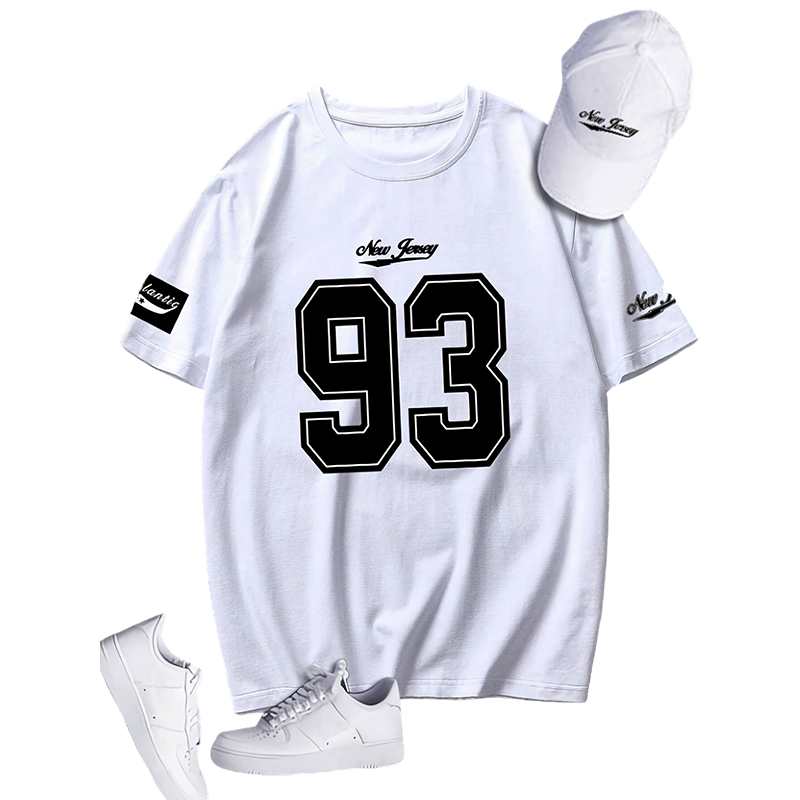 Camiseta informal con estampado gráfico para hombre
