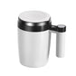 Taza de café recargable con agitador automático y pantalla digital