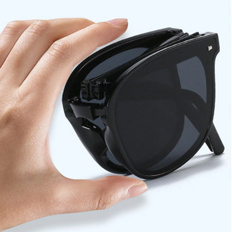 Lentes de Sol de Clip Polarizados y Plegables para Armazón