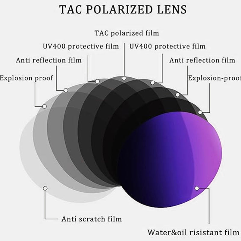 Lentes de Sol de Clip Polarizados y Plegables para Armazón