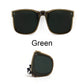 Lentes de Sol de Clip Polarizados y Plegables para Armazón