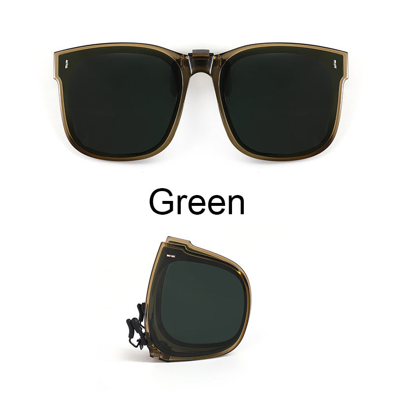 Lentes de Sol de Clip Polarizados y Plegables para Armazón