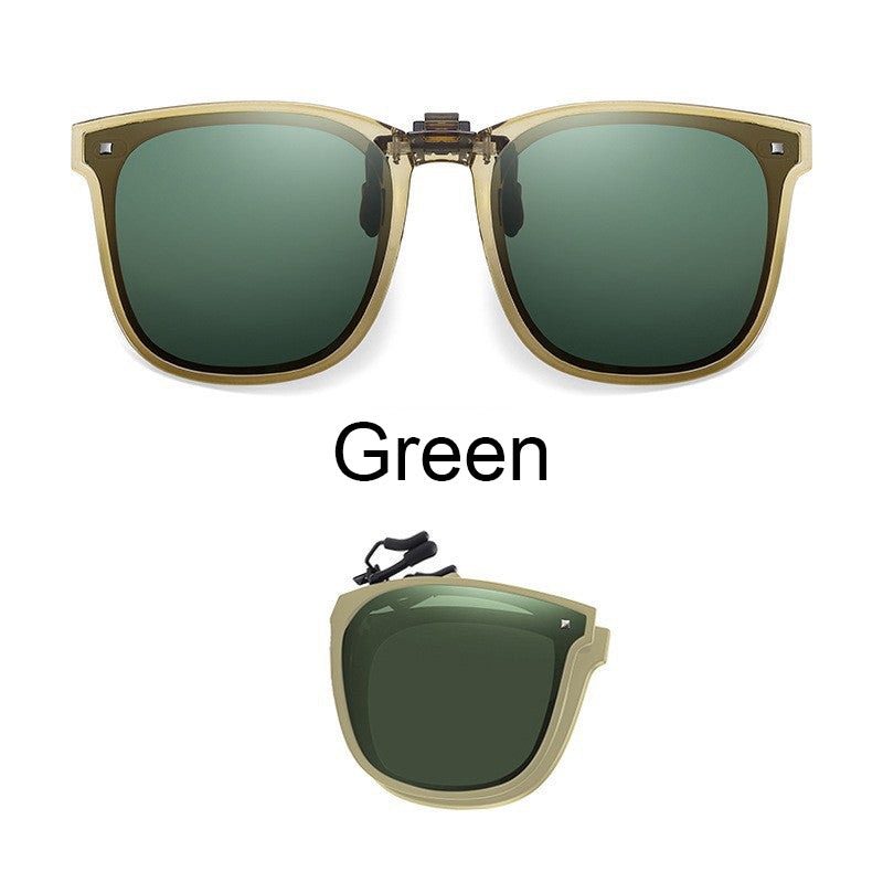 Lentes de Sol de Clip Polarizados y Plegables para Armazón