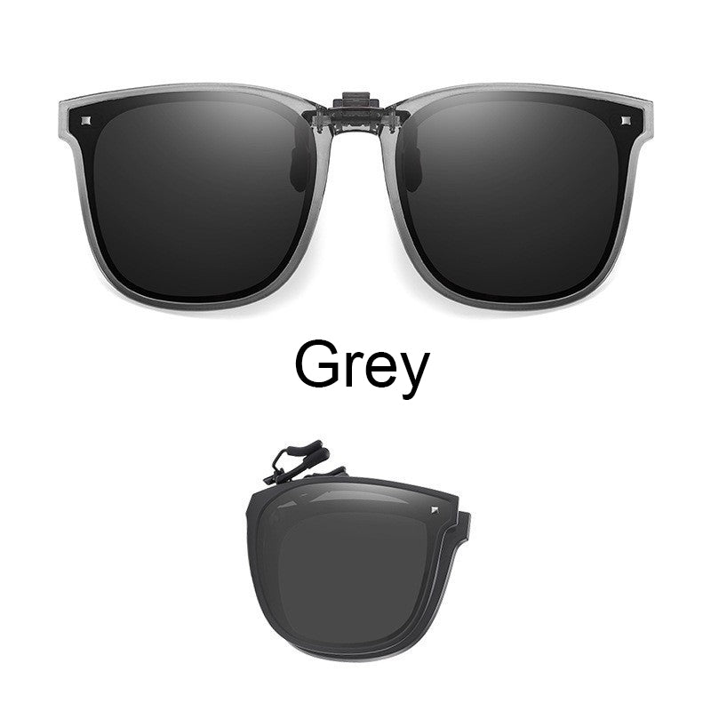 Lentes de Sol de Clip Polarizados y Plegables para Armazón