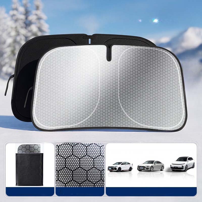 Parasol Plegable para Parabrisas de Auto, Protector Solar UV