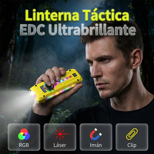 Linterna Táctica EDC Ultrabrillante