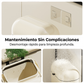 Bote de basura de cocina montado en la pared con tapa