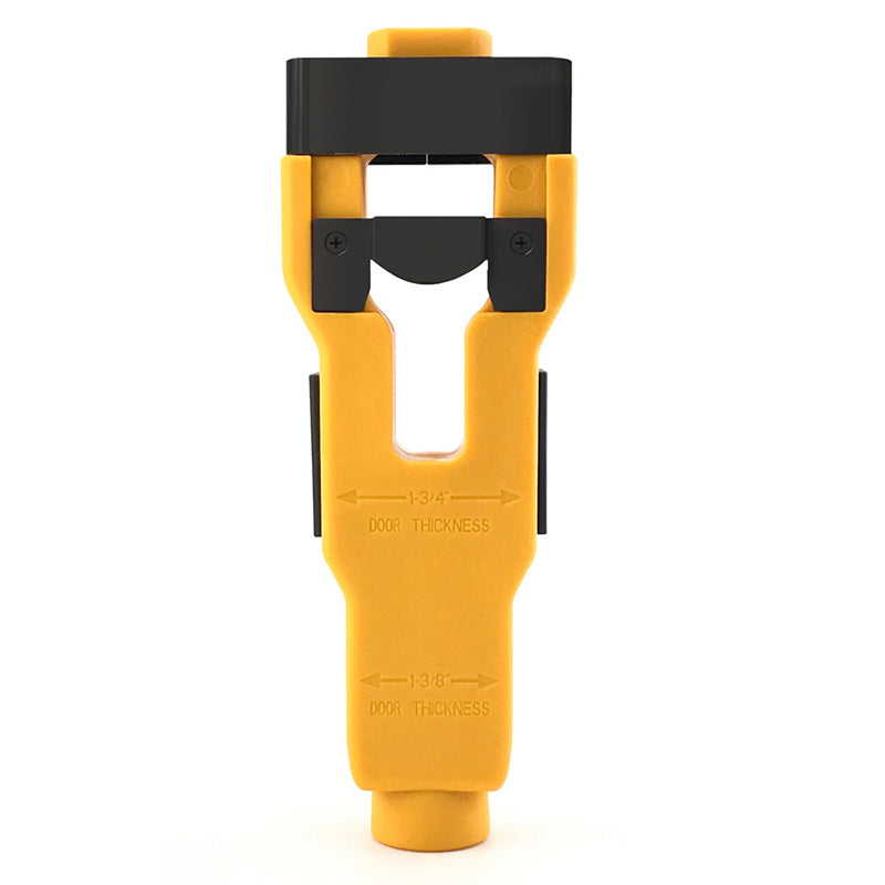 🔨 ¡OFERTA ESPECIAL 30% DE DESCUENTO POR TIEMPO LIMITADO! ⏰ Herramienta Profesional de Instalación de Pasador de Puerta – Guía de Morteado Precisa, Ajustable, Cuchilla Integrada y ABS Durable ✨