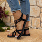 Sandalias Planas para Mujer, Cómodas y Frescas con Punta Redonda