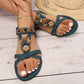 Sandalias Planas para Mujer, Cómodas y Frescas con Punta Redonda