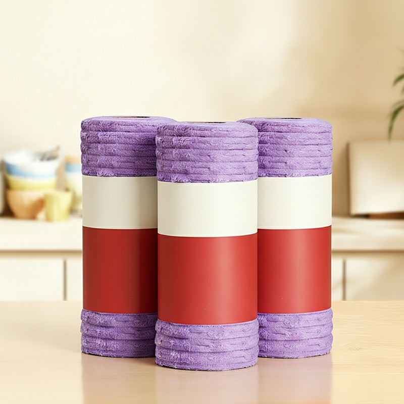 Rollo de Paño de Limpieza Multiusos Reutilizable Desprendible