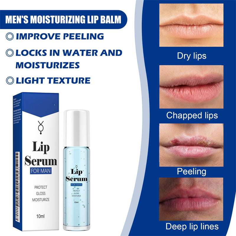 Sérum Labial Roll-On Hidratante para Hombres