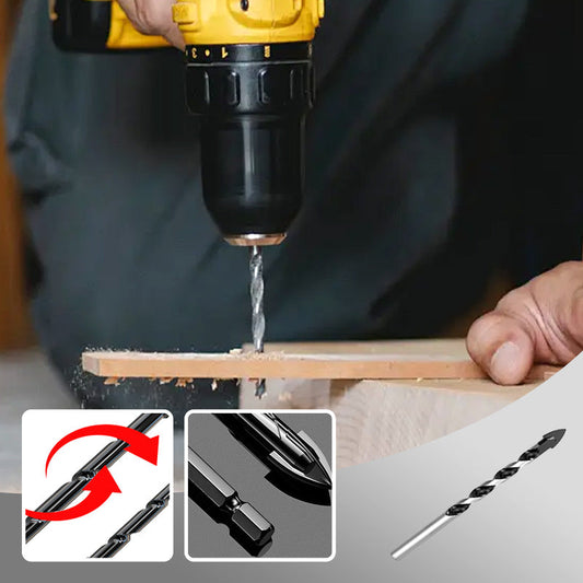 Broca para Azulejos de 4 Filos en Cruz con Vástago Hexagonal