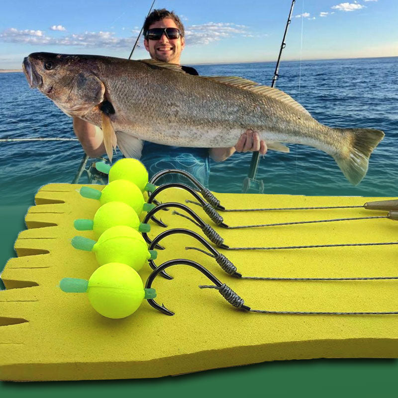 Anzuelo con Bola Flotante para Pesca | Alta Flotabilidad y Piques Instantáneos