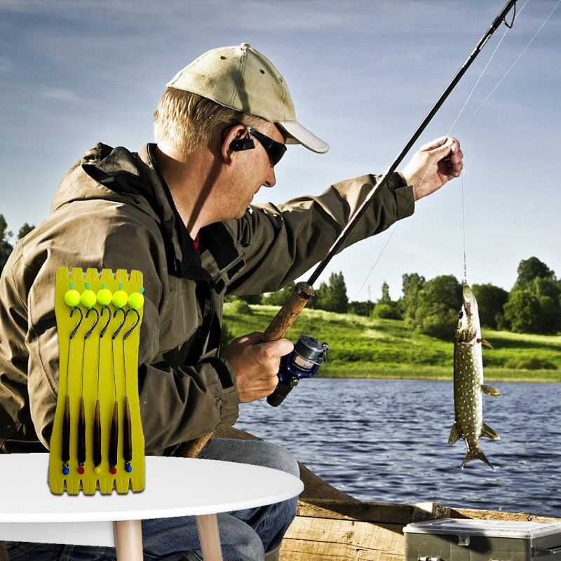 Anzuelo con Bola Flotante para Pesca | Alta Flotabilidad y Piques Instantáneos