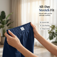 ⏰🔥 ¡50% DE DESCUENTO POR TIEMPO LIMITADO! 👗👖 Falda-Pantalón Cruzada para Mujer – Cintura Elástica, Cómoda y Perfecta para Todo el Día 🌸💖