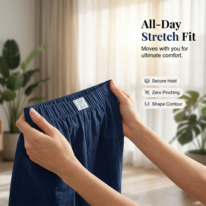 ⏰🔥 ¡50% DE DESCUENTO POR TIEMPO LIMITADO! 👗👖 Falda-Pantalón Cruzada para Mujer – Cintura Elástica, Cómoda y Perfecta para Todo el Día 🌸💖