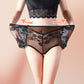 Panty de Encaje Sexy Talla Grande, Ropa Interior Transpirable para Mujer